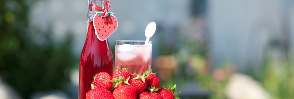 Sirop de fraises